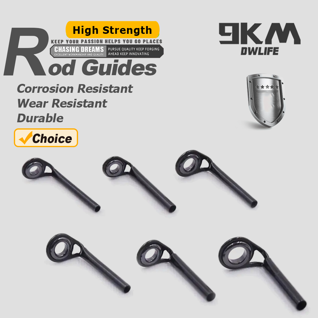Fishing Rod Tip Replacement - Guides de canne à pêche 5