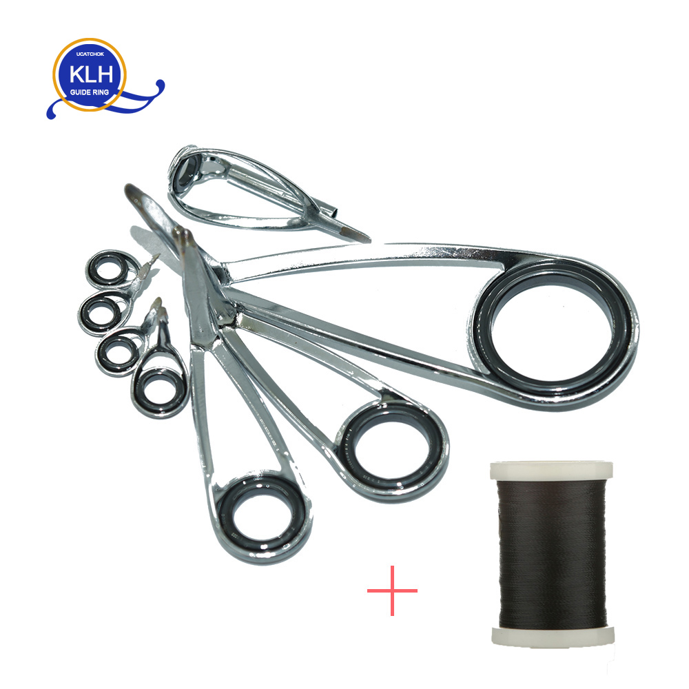 Fishing Rod Repair Kit - Anneau de guidage en acier inoxydable