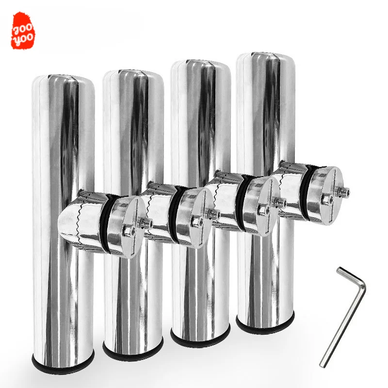 Fishing Rod Rack - Support de pêche en acier inoxydable,