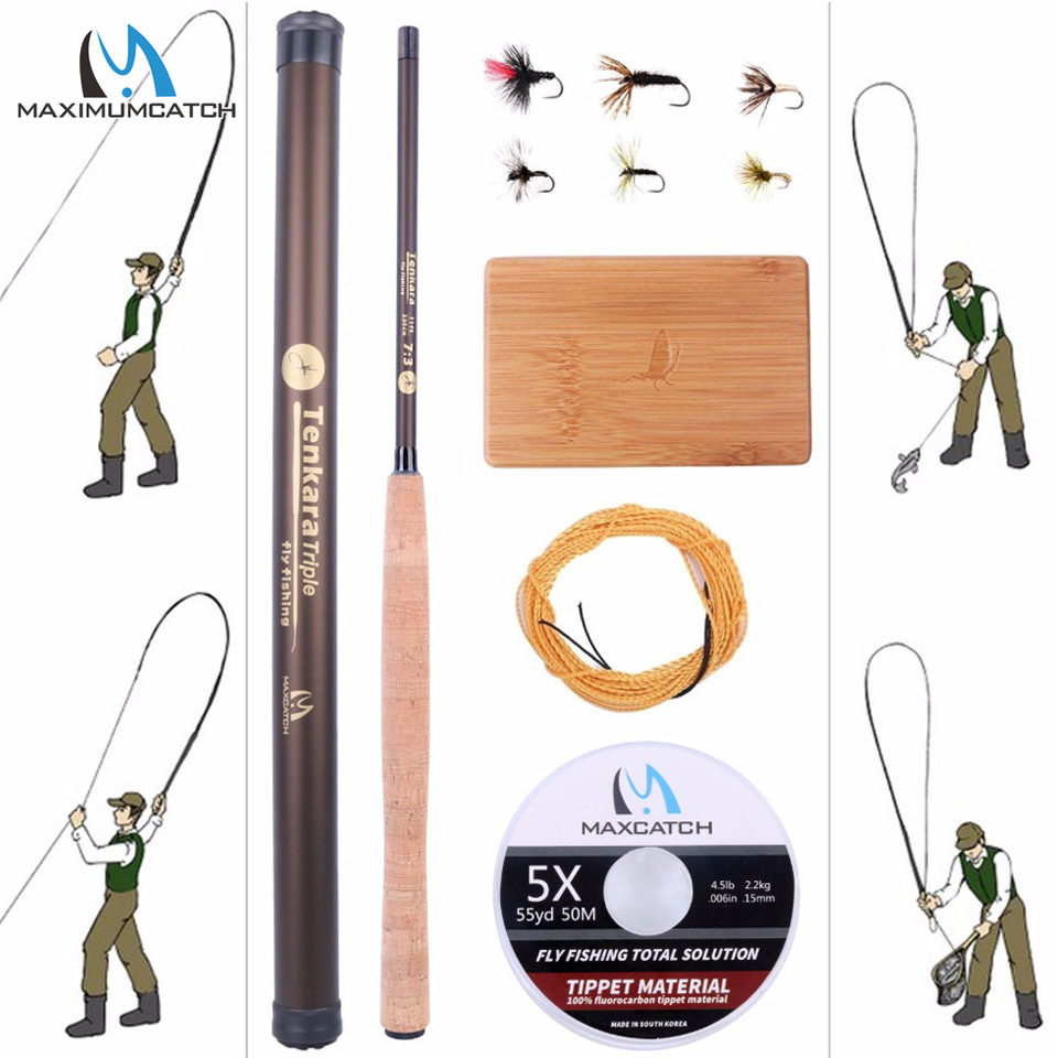Fishing Rod Carbon Fiber - Maximumpick – canne à mouche v-tenkara