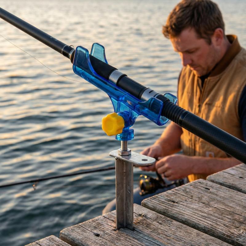Fishing Rod Boat - Support de canne à pêche réglable
