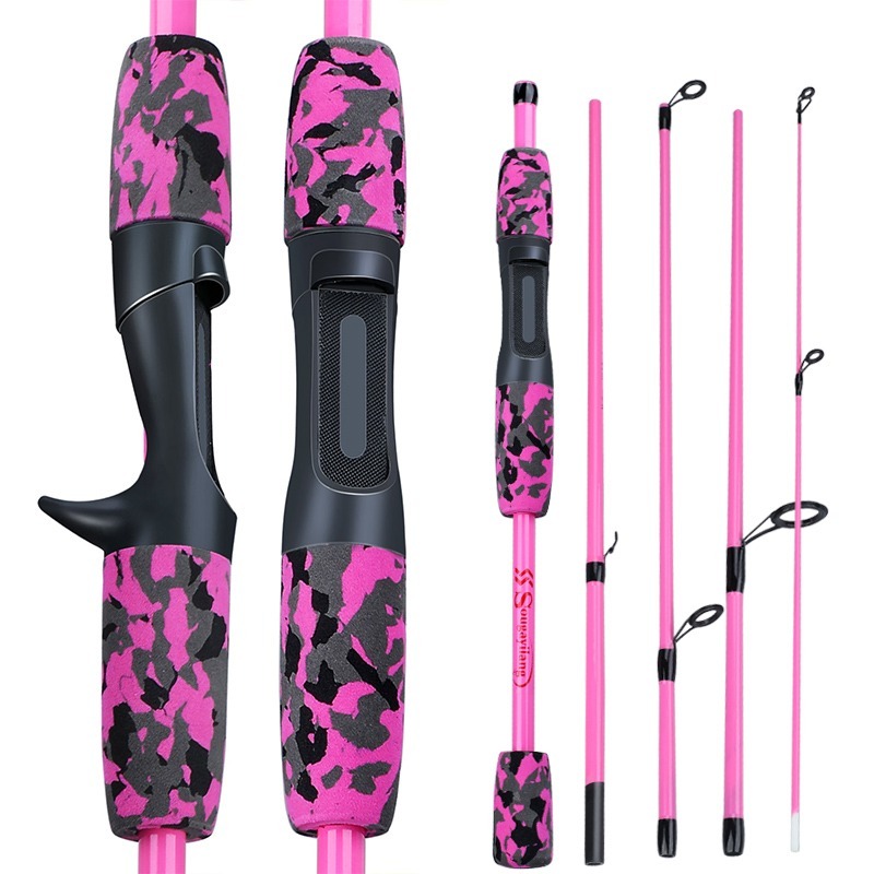 Fishing Rod Carbon Fiber - Sougayilang 5 sections cannes à pêche