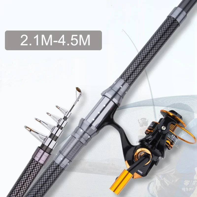 Nouvelle canne à pêche télesco - Fishing Rod Surf avis et prix