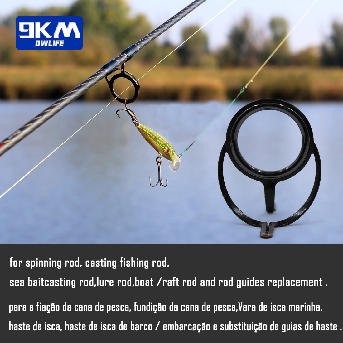 Kit de réparation de canne à p - Fishing Rod Repair Kit avis et prix