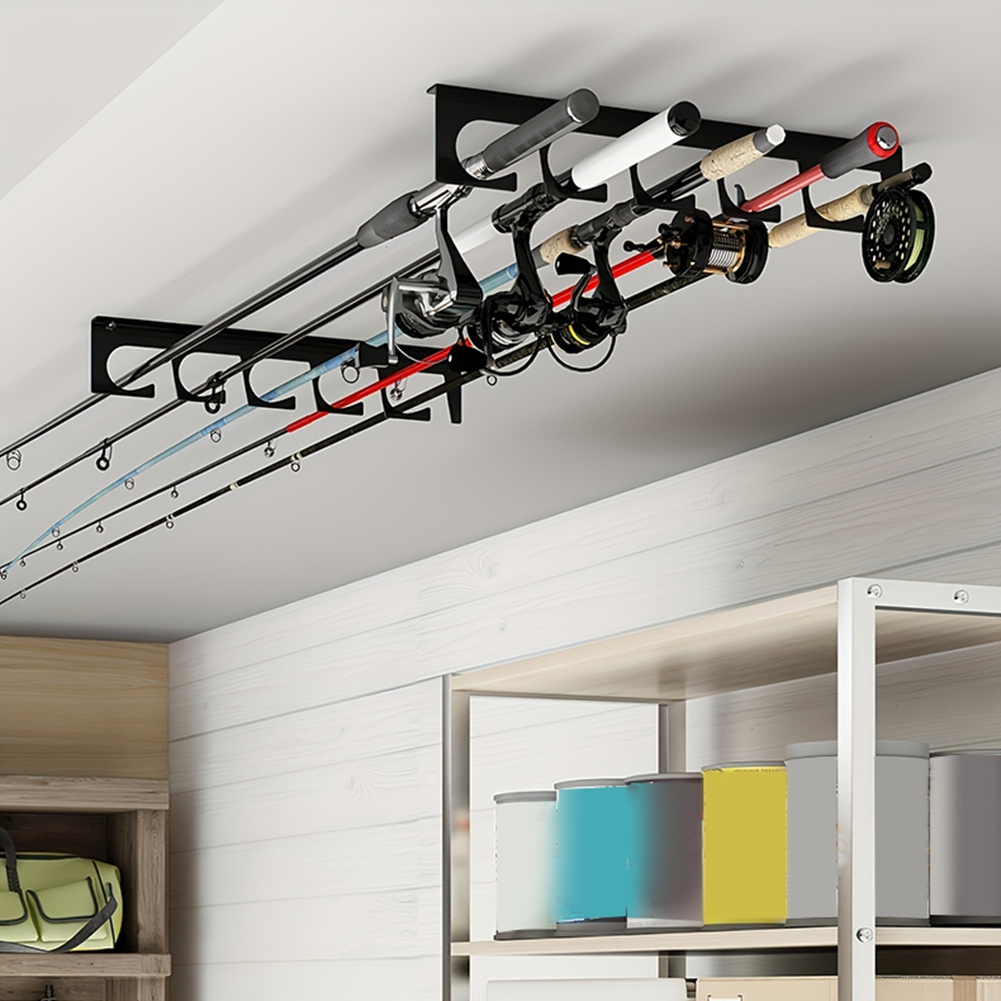 Support mural/plafond pour can - Fishing Rod Rack avis et prix