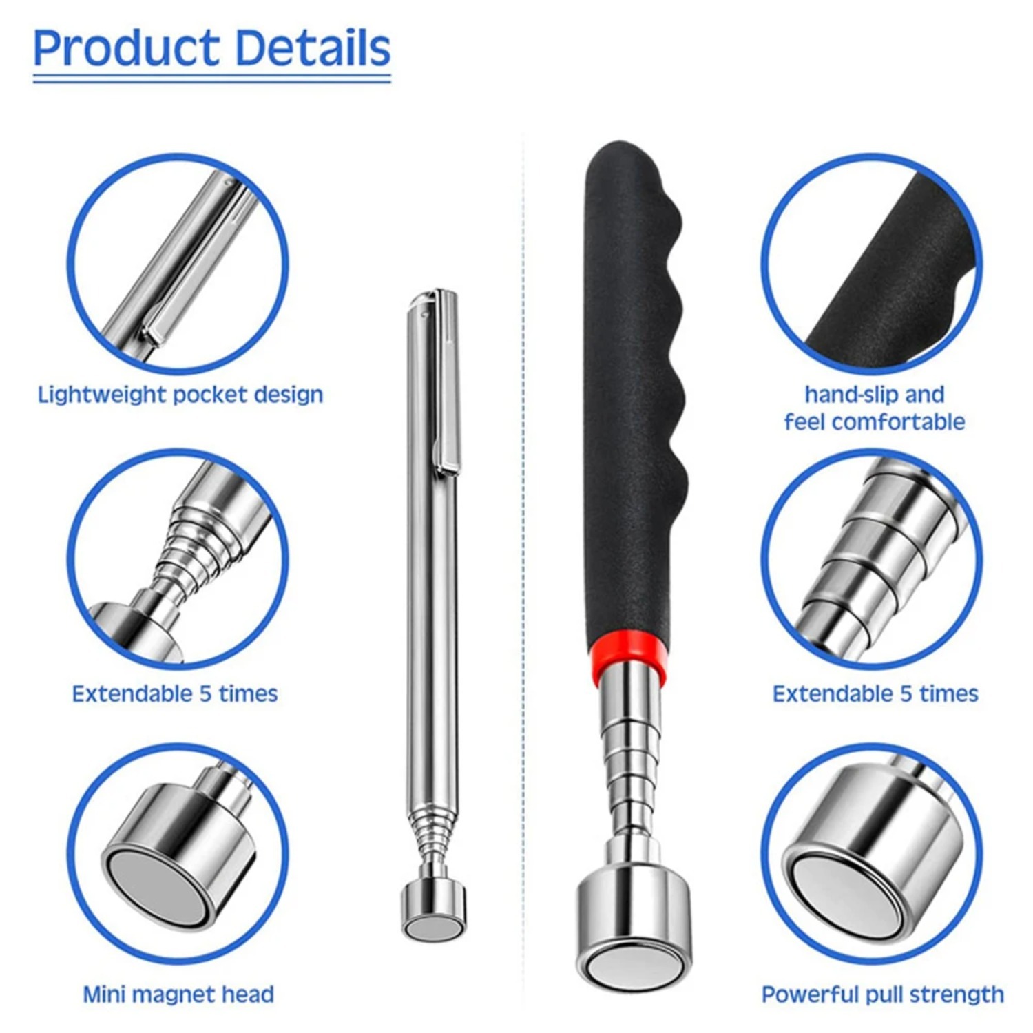 Tige de ramassage réglable, mi - Fishing Rod Travel avis et prix
