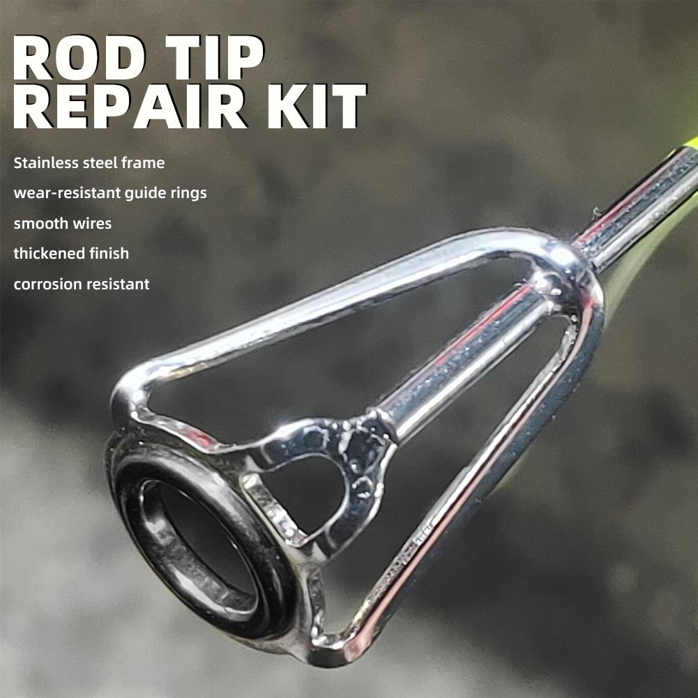 Kit de réparation de pointes d - Fishing Rod Repair Kit avis et prix