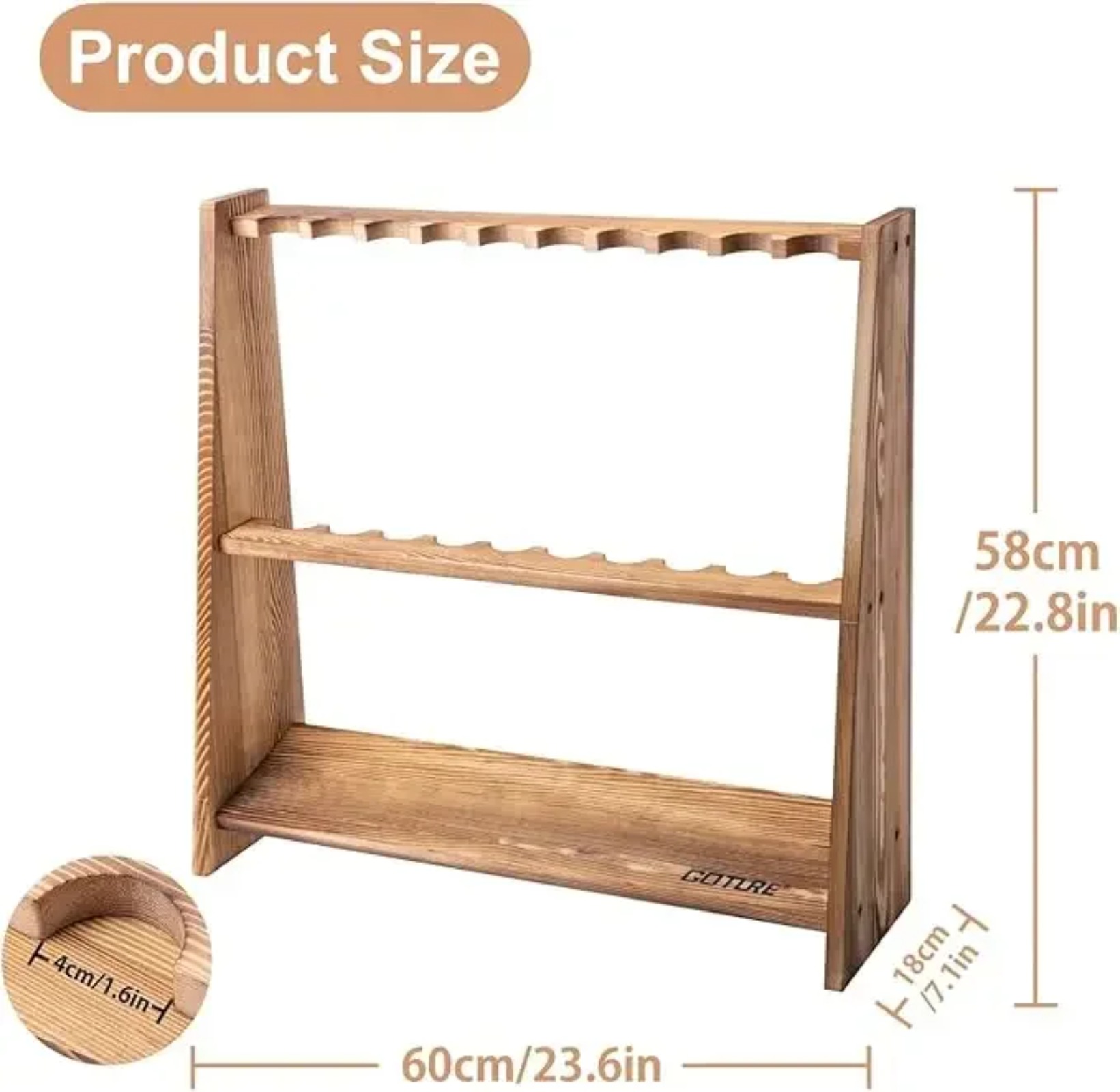 Support de cannes à pêche Gotu - Fishing Rod Rack avis et prix