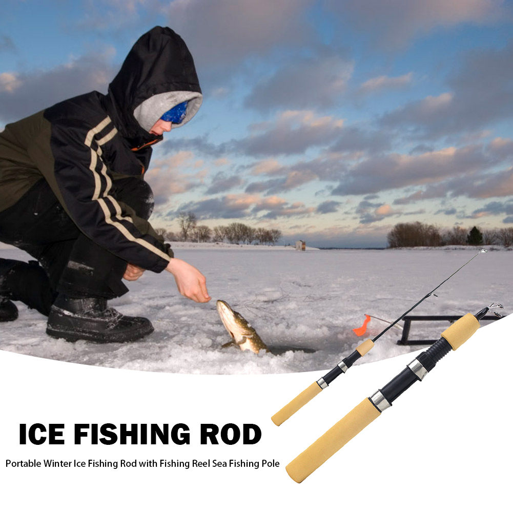 Canne à pêche sur glace portab - Fishing Rod Ice avis et prix