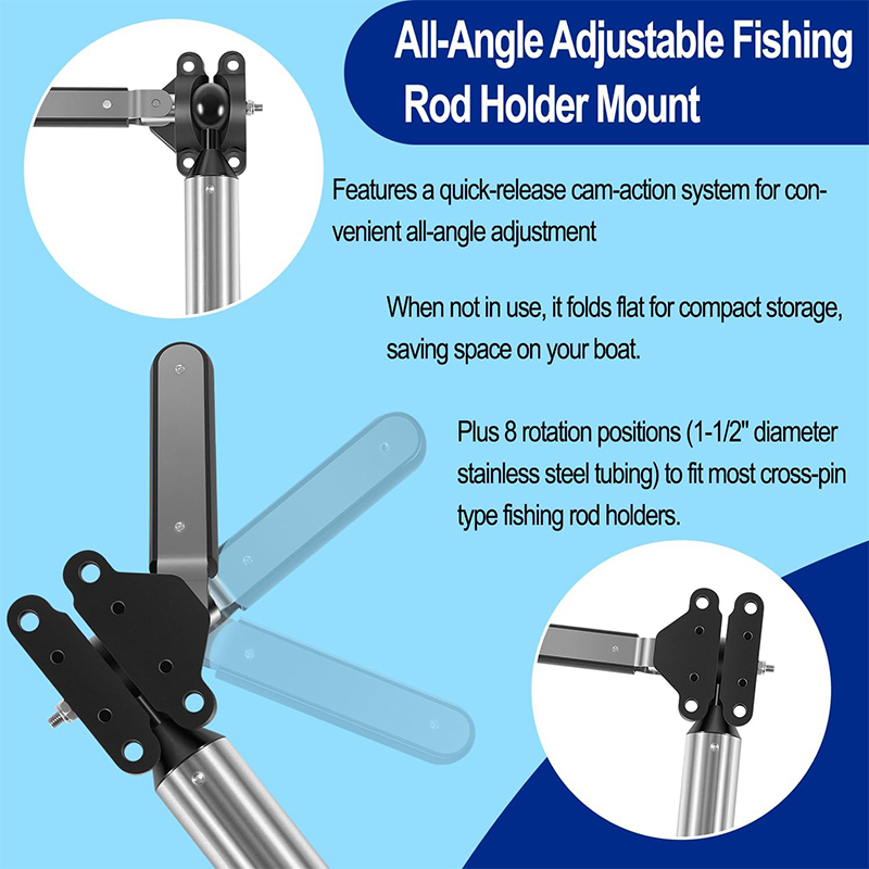 Support de canne à pêche régla - Fishing Rod Boat avis et prix