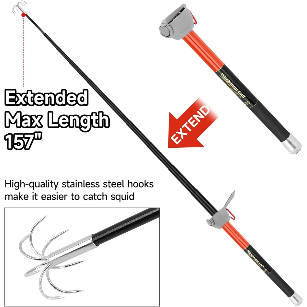 SANLIKE Gaff de pêche au calma - Fishing Rod Carbon Fiber avis et prix