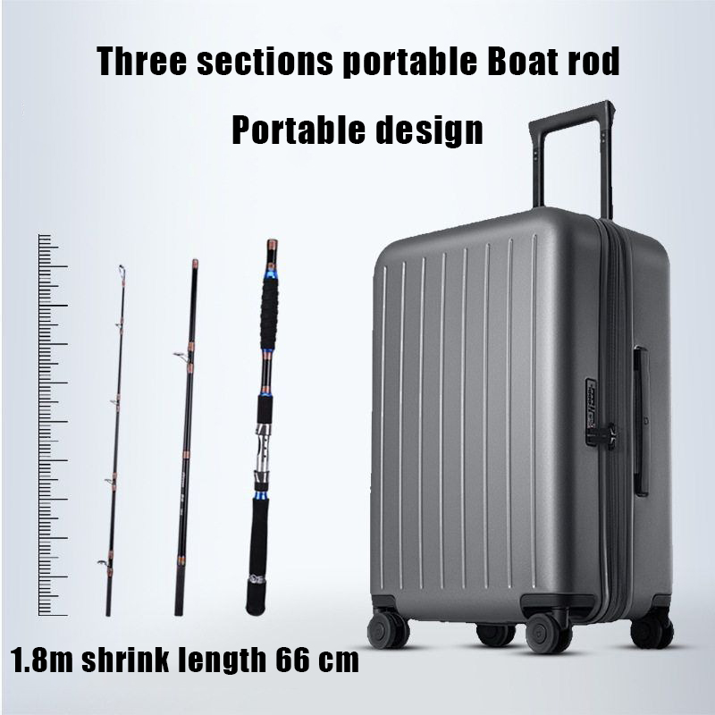 Canne à pêche portable 2,1 m 2 - Fishing Rod Surf avis et prix