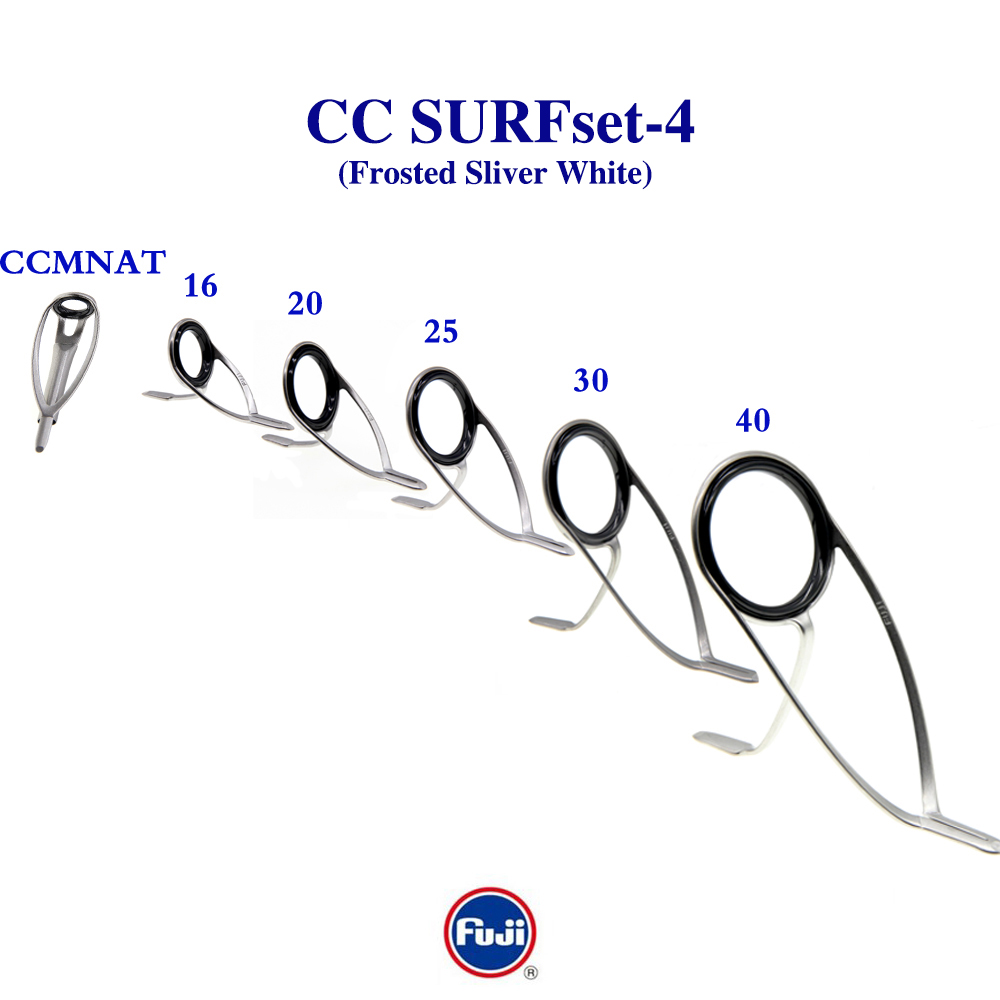 Kit de guides FUJI KW pour can - Fishing Rod Surf avis et prix
