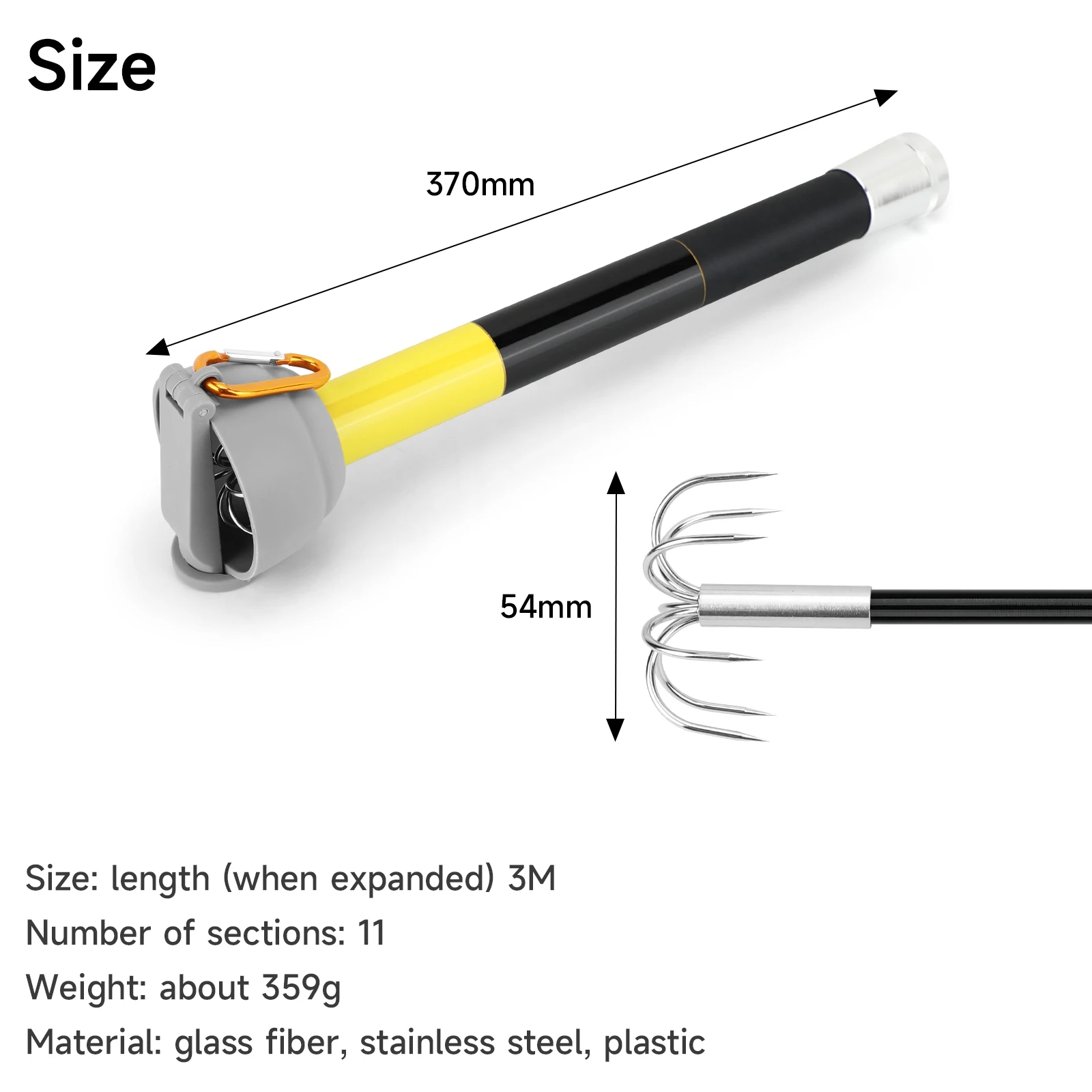 SANLIKE – crochet de calmar en - Fishing Rod Carbon Fiber avis et prix