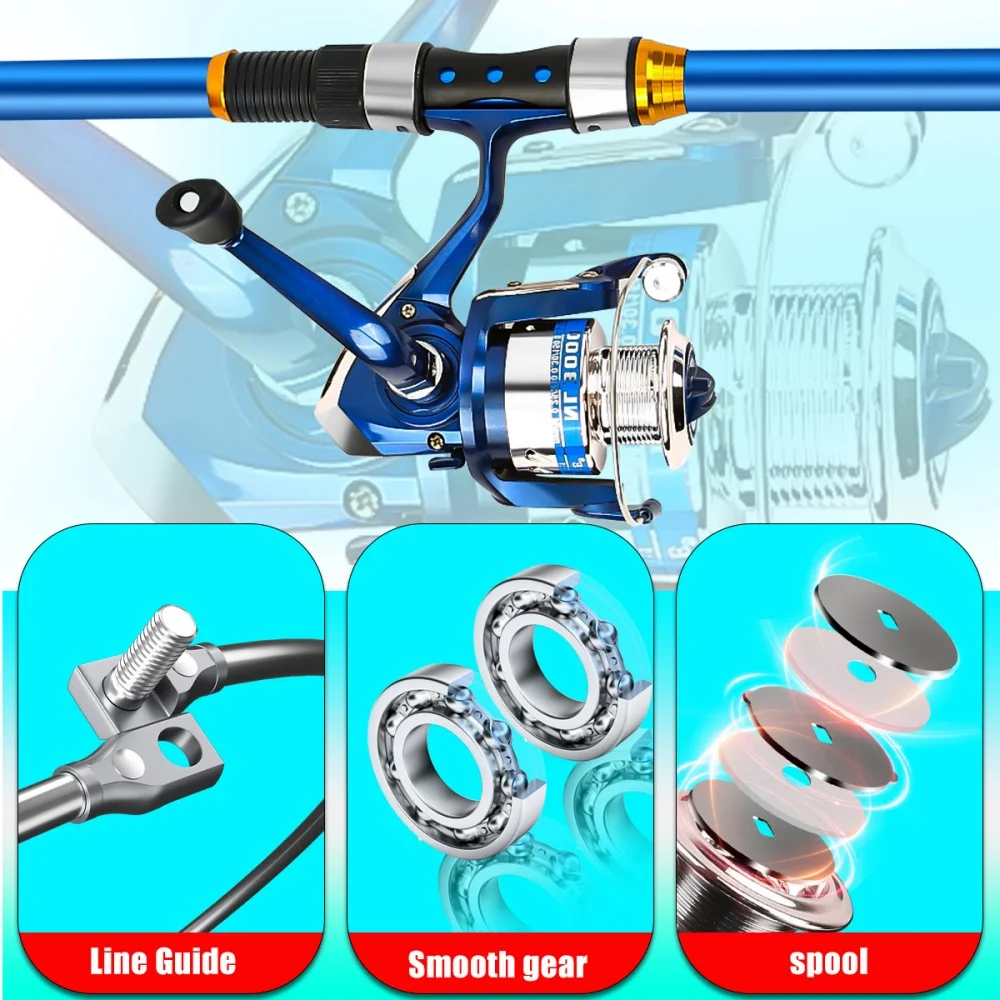 Ensemble de canne à pêche téle - Fishing Rod Carbon Fiber avis et prix