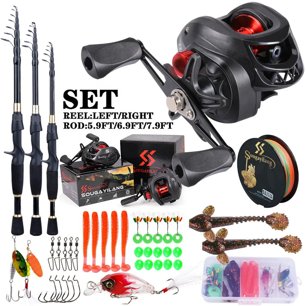 Sougayilang – canne à pêche ul - Fishing Rod Combo avis et prix