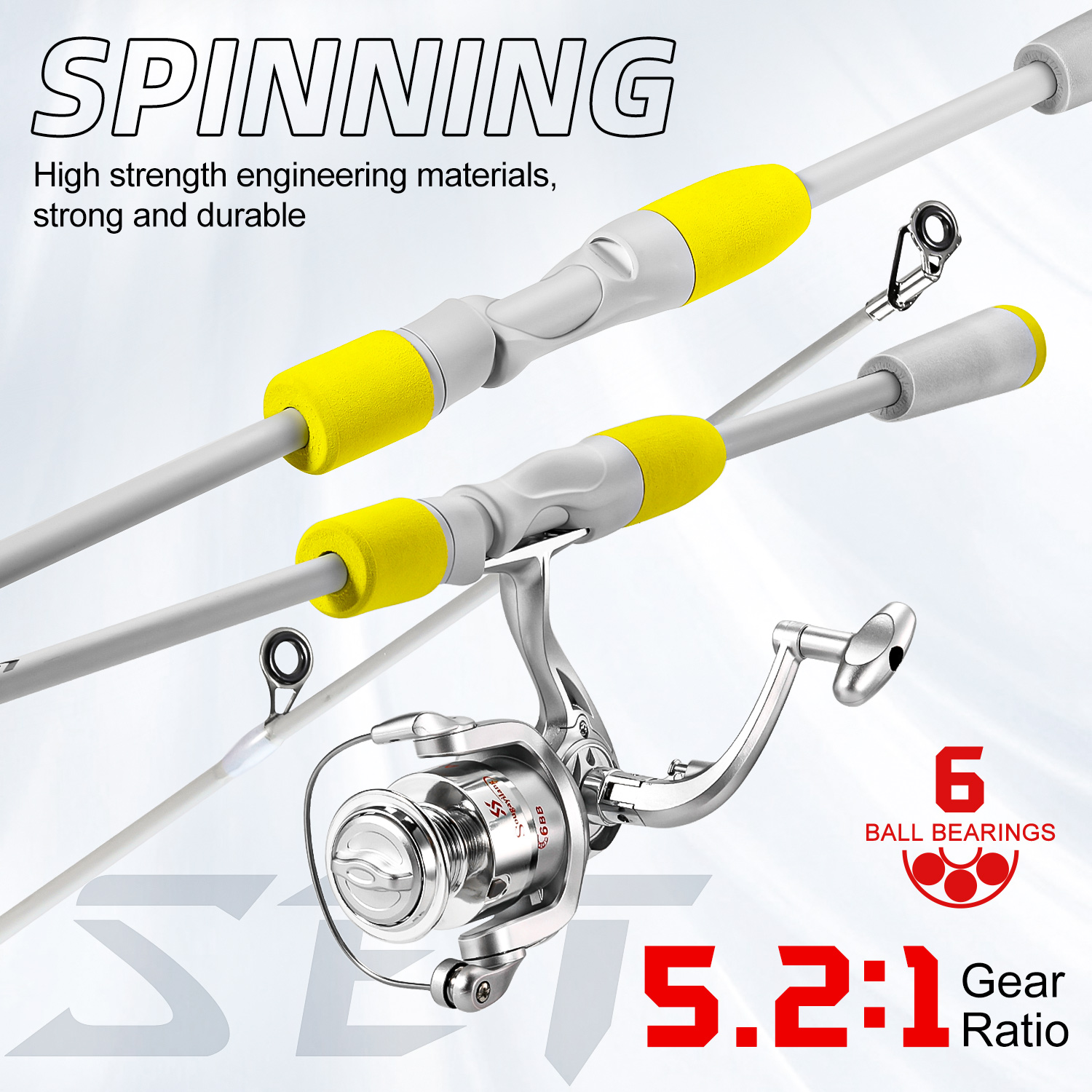 Sougayilang 2 sections canne à - Fishing Rod Carbon Fiber avis et prix